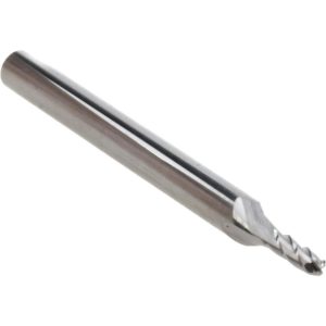ACCUPRO Ball End Mill: 0.0625" Dia, 0.1875" LOC, 4 Flute, Solid Carbide 73901779