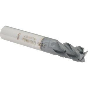 ACCUPRO Roughing & Finishing End Mill: 5/16" Dia, 4 Flutes, Square End, Chipbreaker, Solid Carbide 73901985