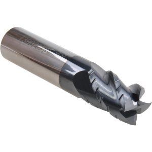 ACCUPRO Roughing & Finishing End Mill: 5/8" Dia, 4 Flutes, Square End, Chipbreaker, Solid Carbide 73902058