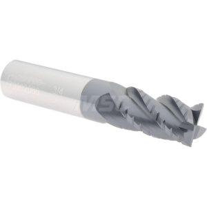 ACCUPRO Roughing & Finishing End Mill: 3/4" Dia, 4 Flutes, Square End, Chipbreaker, Solid Carbide 73902066