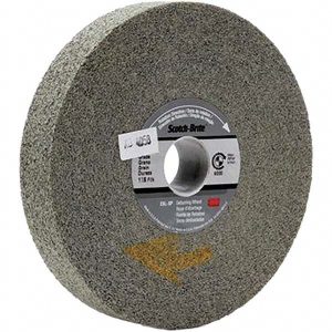 3M Deburring Wheel: 6" Dia, 1" Face Width, 1" Hole, Density 11, Silicon Carbide 7000046242