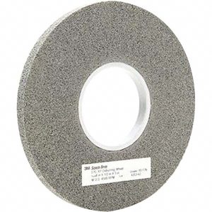 3M Deburring Wheel: 8" Dia, 1/2" Face Width, 3" Hole, Density 9, Silicon Carbide 7010366797