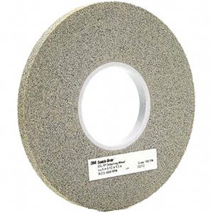3M Deburring Wheel: 8" Dia, 1" Face Width, 3" Hole, Density 9, Silicon Carbide 7000121101