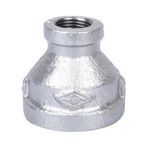 VALUE COLLECTION Malleable Iron Pipe Reducing Coupling: 1 x 3/8" Fitting G240 25X10