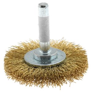 VALUE COLLECTION Wheel Brush: 2" Wheel Dia, Crimped 53050063301