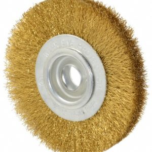 VALUE COLLECTION Wheel Brush: 4" Wheel Dia, Crimped 0310012320