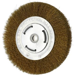 VALUE COLLECTION Wheel Brush: 6" Wheel Dia, Crimped 0315010320