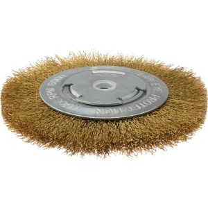 VALUE COLLECTION Wheel Brush: 6" Wheel Dia, Crimped 0315012335