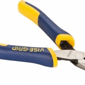 IRWIN Bent Nose Plier: 1-1/8" Jaw Length, Side Cutter 2078965