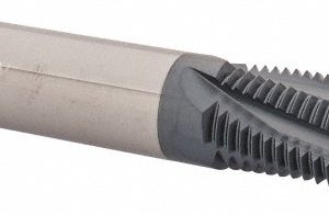 CARMEX Helical Flute Thread Mill: 7/8-14, Internal, 5 Flute, 0.6250" Shank Dia, Solid Carbide B0625E1414UN
