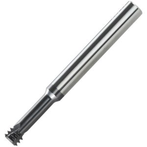CARMEX Helical Flute Thread Mill: #8-32, Internal, 3 Flute, 0.2500" Shank Dia, Solid Carbide MTS0250C4932UN