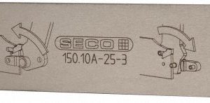 SECO 150.10A Double End Neutral Indexable Cutoff Blade 02578589