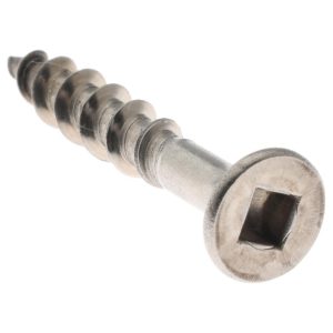 VALUE COLLECTION #8 Flat Head, Square Drive Stainless Steel Deck Screw R55000202