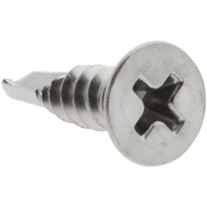 VALUE COLLECTION #10, Flat Head, Phillips Drive, 3/4" OAL, #3 Point, Self Drilling Screw MSC-74125113