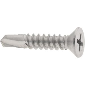 VALUE COLLECTION #10, Flat Head, Phillips Drive, 1" OAL, #3 Point, Self Drilling Screw R55000094