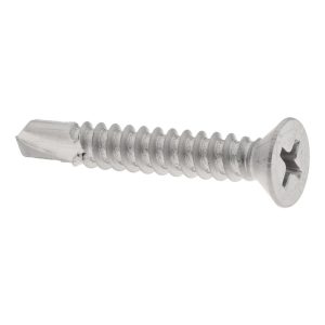 VALUE COLLECTION #10, Flat Head, Phillips Drive, 1-1/4" OAL, #3 Point, Self Drilling Screw R55000096