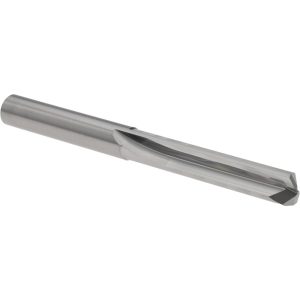 HERTEL Straight-Flute Drill Bit: 15/64" Dia, 140 deg Point, Solid Carbide 74129222