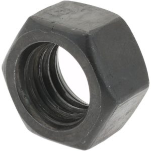 GIBRALTAR Hex Nut: 5/8-11, Grade 2 Steel, Black Oxide Finish 74213927