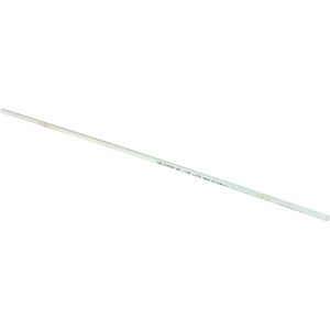 MAK-A-KEY Undersized Key Stock: 1/8" High, 1/8" Wide, 12" Long, Steel, Zinc-Plated 3101250125-12