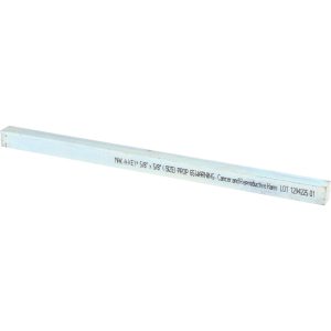 MAK-A-KEY Undersized Key Stock: 5/8" High, 5/8" Wide, 12" Long, Steel, Zinc-Plated 3106250625-12