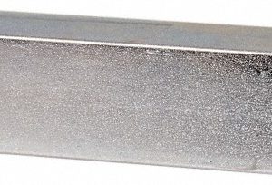 MAK-A-KEY Undersized Key Stock: 1" High, 1" Wide, 12" Long, Steel, Zinc-Plated 3110001000-12