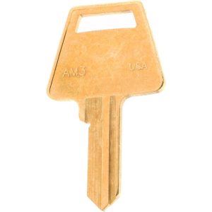 KABA ILCO CORP.,INC American Brass Key Blank AM3-BR