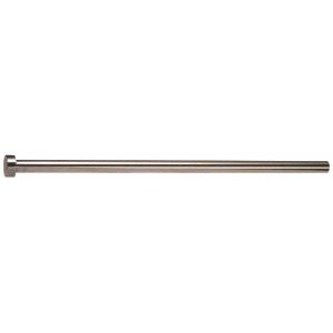 GIBRALTAR Straight Ejector Pin: 5.2 mm Pin Dia, 160 mm OAL, Steel MEP1033-G