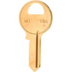 KABA ILCO CORP.,INC Master Brass Key Blank M1-BR