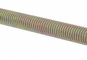 BIG BOLT CORPORATION Hex Head Cap Screw: 1/2-13 x 6", Grade 8 Steel, Zinc Yellow Dichromate Finish 12136FT8ZYDOM