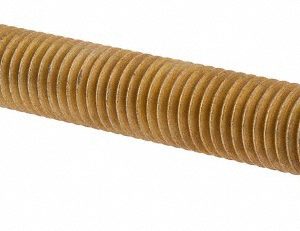 BIG BOLT CORPORATION Hex Head Cap Screw: 5/8-11 x 4-1/2", Grade 8 Steel, Zinc Yellow Dichromate Finish 5811412FT8ZYDOM