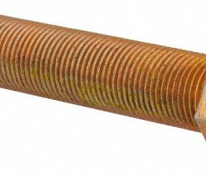 BIG BOLT CORPORATION Hex Head Cap Screw: 5/8-18 x 3-1/2", Grade 8 Steel, Zinc Yellow Dichromate Finish 5818312FT8ZYDOM