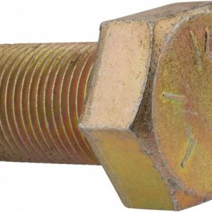 CAVANAUGH GOVERNMENT GROUP LLC Hex Head Cap Screw: 7/8-14 x 1-1/2", Grade 8 Steel, Zinc Yellow Dichromate Finish M74455676