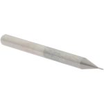 HERTEL Circuit Board Drill Bit: 0.2 mm Dia, 130 &deg; Point, Solid Carbide 30200800