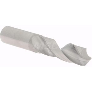 HERTEL Letter E, 118&deg; Drill Point, 1/4" Shank Diam, Fast Spiral Circuit Board Drill Bit 30025000