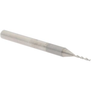HERTEL Circuit Board Drill Bit: 1/32" Dia, 130 &deg; Point, Solid Carbide 30203120