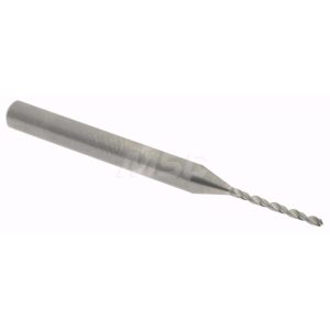 HERTEL #64, 130&deg; Drill Point, 1/8" Shank Diam, Fast Spiral Circuit Board Drill Bit 30203600