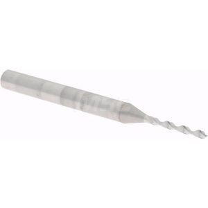 HERTEL #56, 130&deg; Drill Point, 1/8" Shank Diam, Fast Spiral Circuit Board Drill Bit 30204650