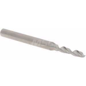HERTEL #43, 130&deg; Drill Point, 1/8" Shank Diam, Fast Spiral Circuit Board Drill Bit 30208900