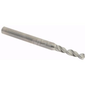 HERTEL #41, 130&deg; Drill Point, 1/8" Shank Diam, Fast Spiral Circuit Board Drill Bit 30209600
