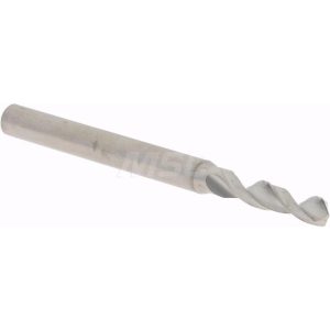 HERTEL #38, 130&deg; Drill Point, 1/8" Shank Diam, Fast Spiral Circuit Board Drill Bit 30210150