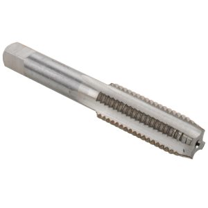 VALUE COLLECTION Straight Flute Tap: M14x2 Metric Coarse, 4 Flute, Plug Chamfer, 6H Class of Fit, High-Speed Steel, Bright/Uncoated Finish JY74527359