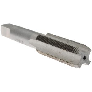 VALUE COLLECTION Straight Flute Tap: M18x1.5 Metric Fine, 4 Flute, Plug Chamfer, High-Speed Steel, Bright/Uncoated Finish JY74527367