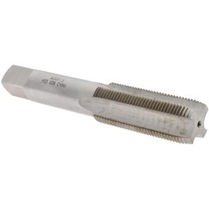 VALUE COLLECTION Straight Flute Tap: M20x1.5 Metric Fine, 4 Flute, Plug Chamfer, High-Speed Steel, Bright/Uncoated Finish JY74527383