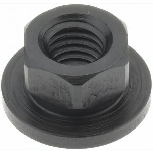 GIBRALTAR M8x1.25, 19mm Flange Dia, 10mm High, 13mm Across Flats, Flange Nut 61602G