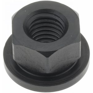 GIBRALTAR M10x1.50, 22mm Flange Dia, 13mm High, 17mm Across Flats, Flange Nut 61603G