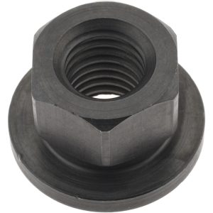 GIBRALTAR M12x1.75, 27mm Flange Diam, 17mm High, 19mm Across Flats, Flange Nut 61604G