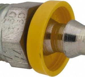 PARKER Hydraulic Hose Male NPTF Pipe Swivel Fitting: 6.40 mm Hose ID, Hose Size 4, 1/4-18 Thread 31382-4-4