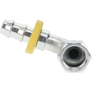 PARKER Hydraulic Hose Short Drop Female JIC Swivel 90 deg Elbow: 9.50 mm Hose ID, Hose Size 6, 9/16-18 Thread 33982-6-6