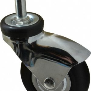SHEPHERD 3" Diam x 15/16" Wide x 3-7/8" OAH Stem Mount Swivel Caster 103213