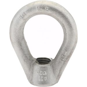 GIBRALTAR 2,700 Lb Capacity, 1/2-13 Thread, Stainless Steel Lifting Eye Nut PSS16250GB